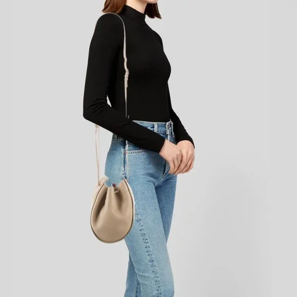 The Row | Bags | The Row Drawstring Pouch Bucket Bag Peebled 